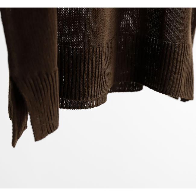 SALE40%OFF //Veritecoeur ヴェリテクール VCK-307 テンセルノースリーブニット |  | 13
