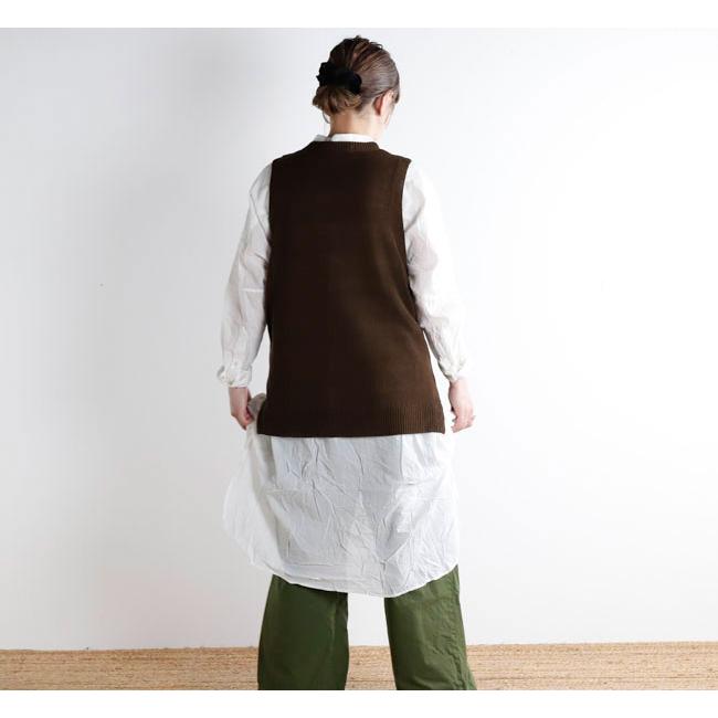 SALE40%OFF //Veritecoeur ヴェリテクール VCK-307 テンセルノースリーブニット |  | 03