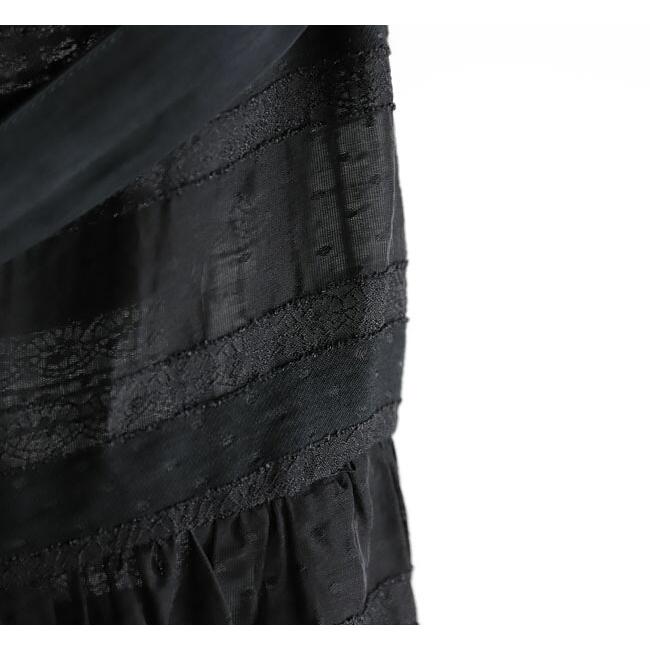 SALE40%OFF //Veritecoeur ヴェリテクール VC-2853 バックシャーリングレーススカート |  | 17