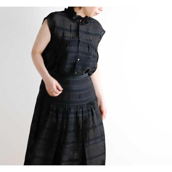SALE40%OFF //Veritecoeur ヴェリテクール VC-2852 フリルレースブラウス |  | 03