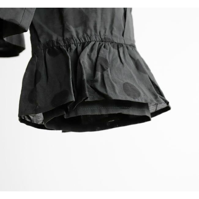 SALE30%OFF //Veritecoeur ヴェリテクール VC-2686B ギャザーブラウス ドット |  | 18