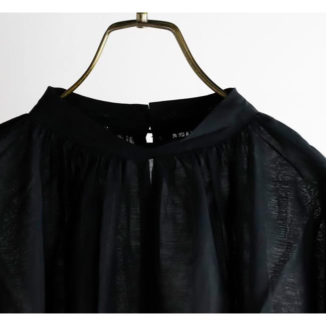 SALE30%OFF //Veritecoeur ヴェリテクール VC-2686A ギャザーブラウス 無地 |  | 16