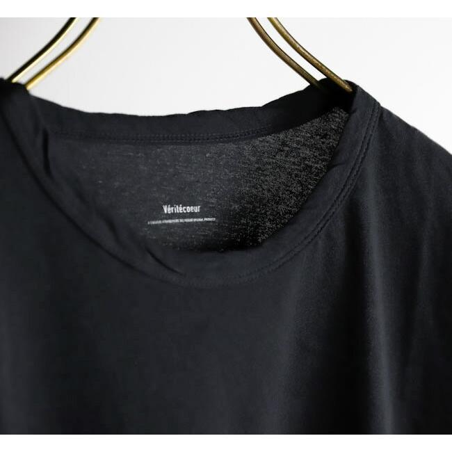 Veritecoeur ヴェリテクール ST-067 強撚天竺クルーネックTee |  | 16