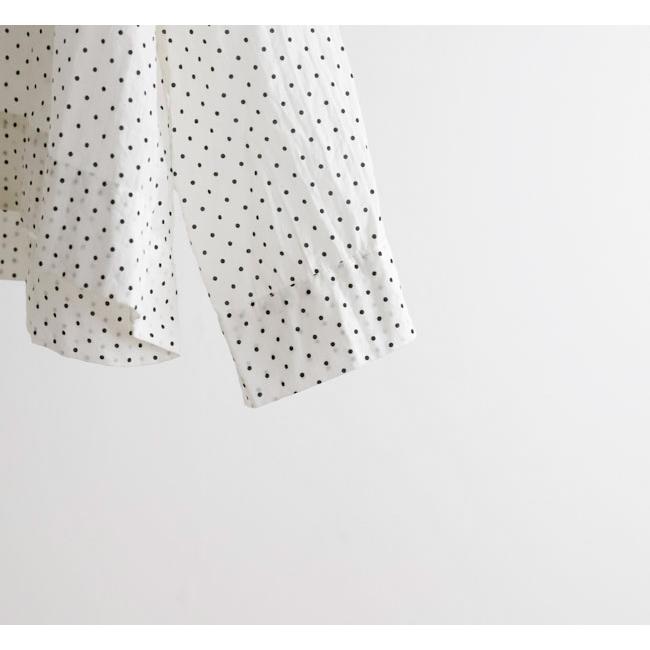 Veritecoeur ヴェリテクール VC-2748 ドットタイカラーブラウス |  | 15