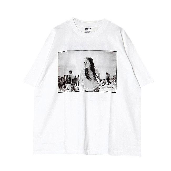 WALLA WALLA SPORT ワラワラスポーツ 040102 PRINTABLE TUBE TEE / JOSEPH SZABO “PRISCILLA” Tシャツ | 