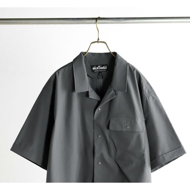 WILD THINGS ワイルドシングス OPEN COLLAR POCKET SHIRTオープンカラーポケットシャツ WT25041AD |  | 07