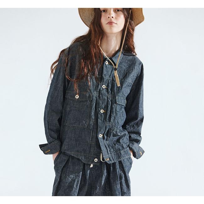 Yarmo ヤーモ YAR-26SS J29 ワークジャケット Indigo Chambray Work JK | 