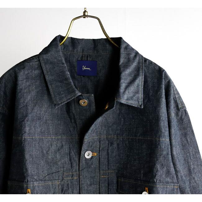 Yarmo ヤーモ YAR-26SS J29 ワークジャケット Indigo Chambray Work JK |  | 04
