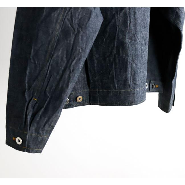Yarmo ヤーモ YAR-26SS J29 ワークジャケット Indigo Chambray Work JK |  | 09