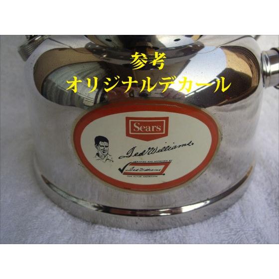 Coleman シアーズ テッドウィリアムズ ランタン デカール D250 Coleman シアーズ テッドウィリアムズ ランタン デカール D250
