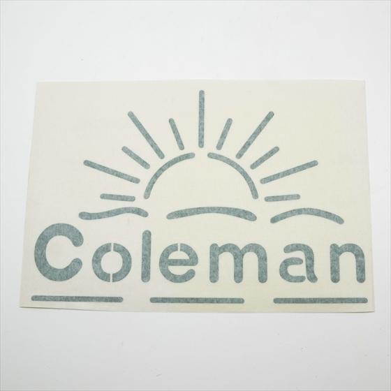 Coleman コールマン サンシャイン ステッカー サイズ大 緑色 D913