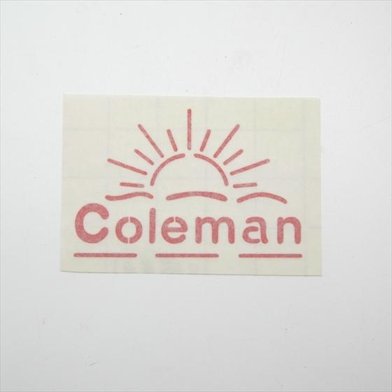 Coleman（コールマン） サンシャイン ステッカー サイズ小 赤色 D922