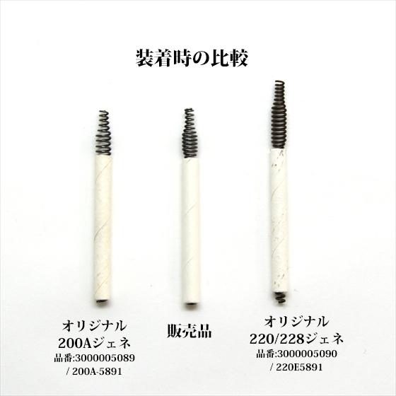 Coleman（コールマン） チューブパッキン紙筒とスプリング セット 