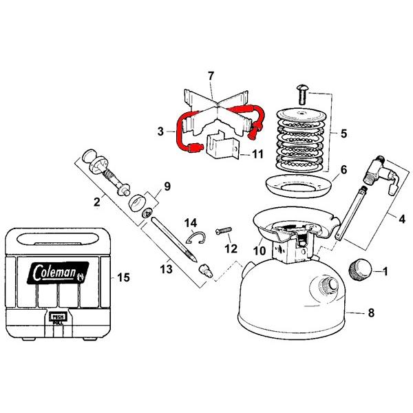 コールマン 533 400B 440 442 502A ストーブ用 ジェネレーター 送料250円 3000005101 533-5891 G533｜oldcoleman｜05