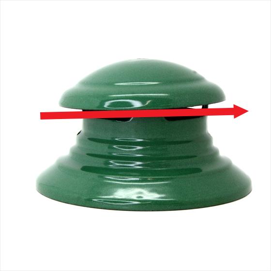 新品 コールマン 202 前期型 ベンチレーター HVP200RH-green Coleman（コールマン） アウトレット 202 前期型 緑 ベンチレーター