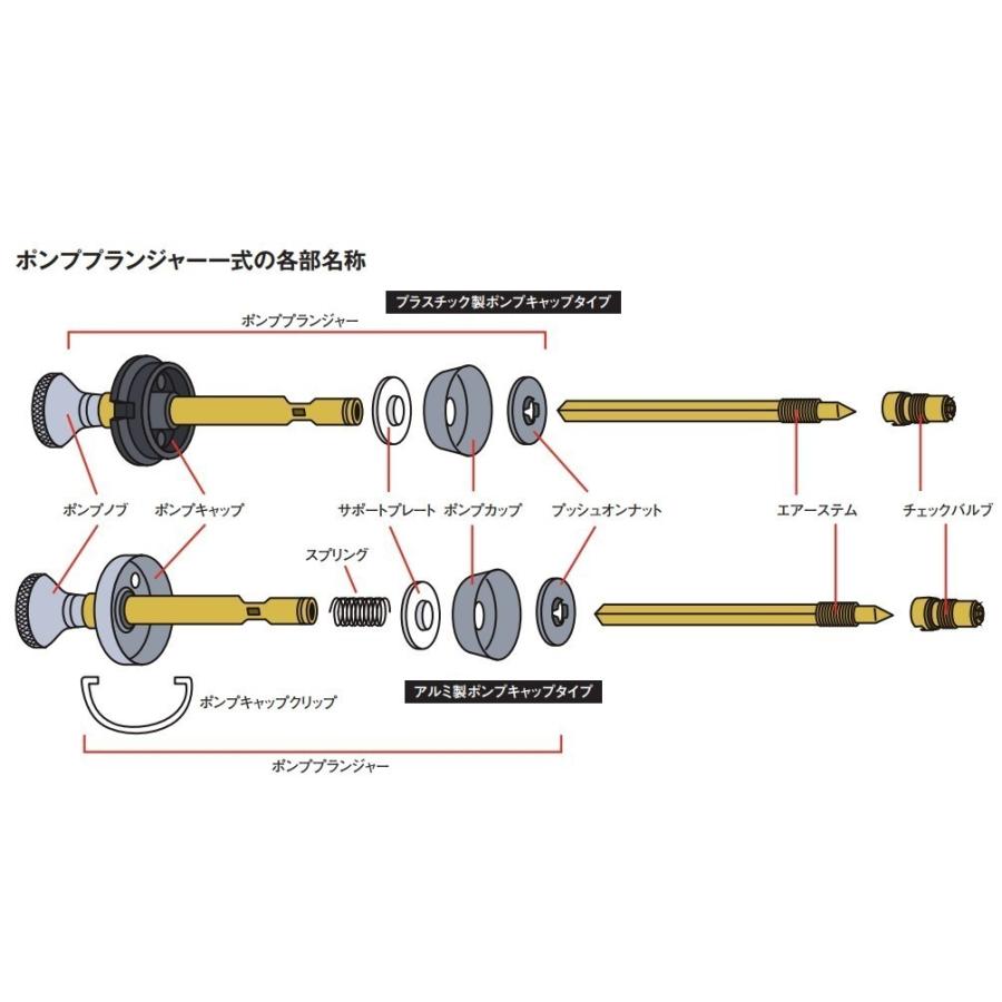 Coleman（コールマン） ポンププランジャー一式 送料250円 ショート