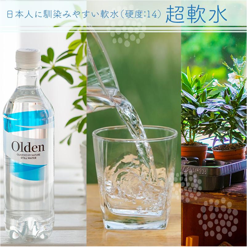 水 ミネラルウォーター 500ml 48本 オルデン 送料無料 超軟水 ノルウェー 硬度14 高級天然水 ネットでしか手に入らない水 コーヒー ギフト｜olden｜09