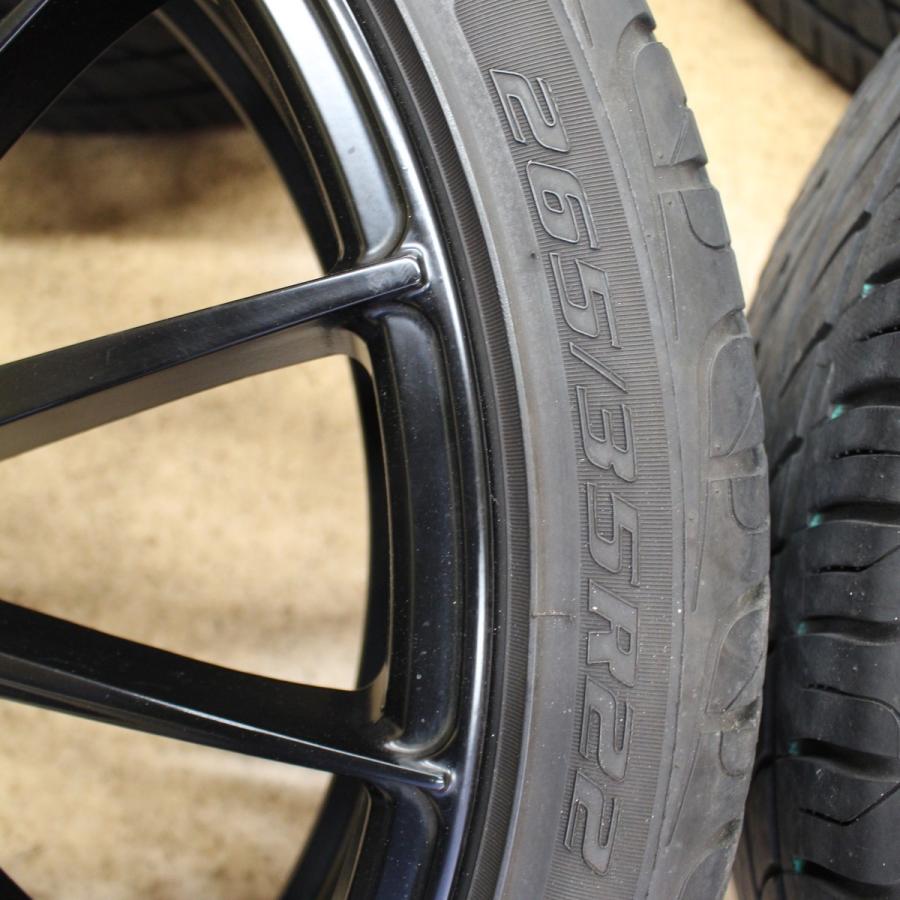 SPORZA PENTAGON CONCAVE 22インチ 9.0J ET20 PCD120 バリ溝 265/35R22