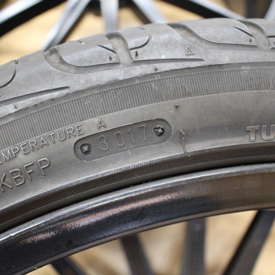 SPORZA PENTAGON CONCAVE 22インチ 9.0J ET20 PCD120 バリ溝 265/35R22