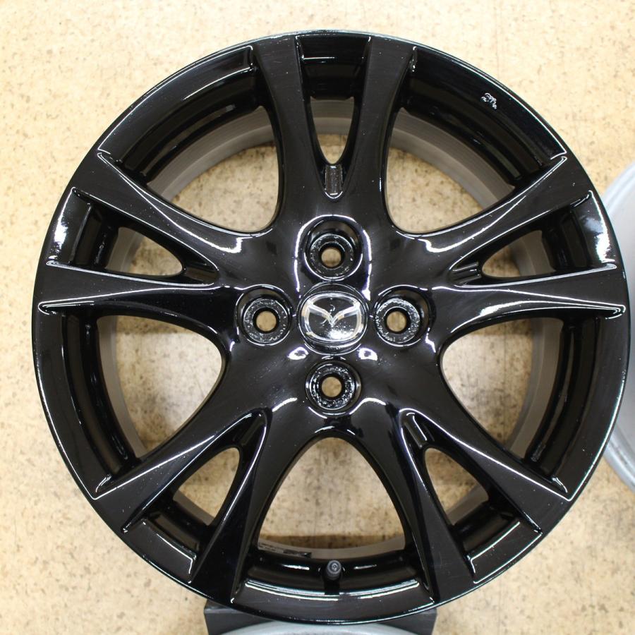 マツダ（Mazda） デミオスポルト 純正 4本セット ブラックペイント