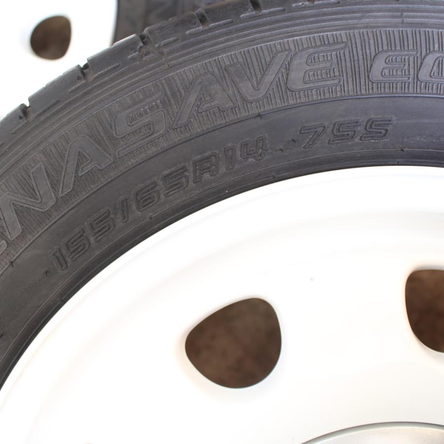 ラパン スズキ ショコラ 純正 14インチ ダンロップ 155/65R14 ラパン スズキ ショコラ 純正 14インチ ダンロップ 155/65R14