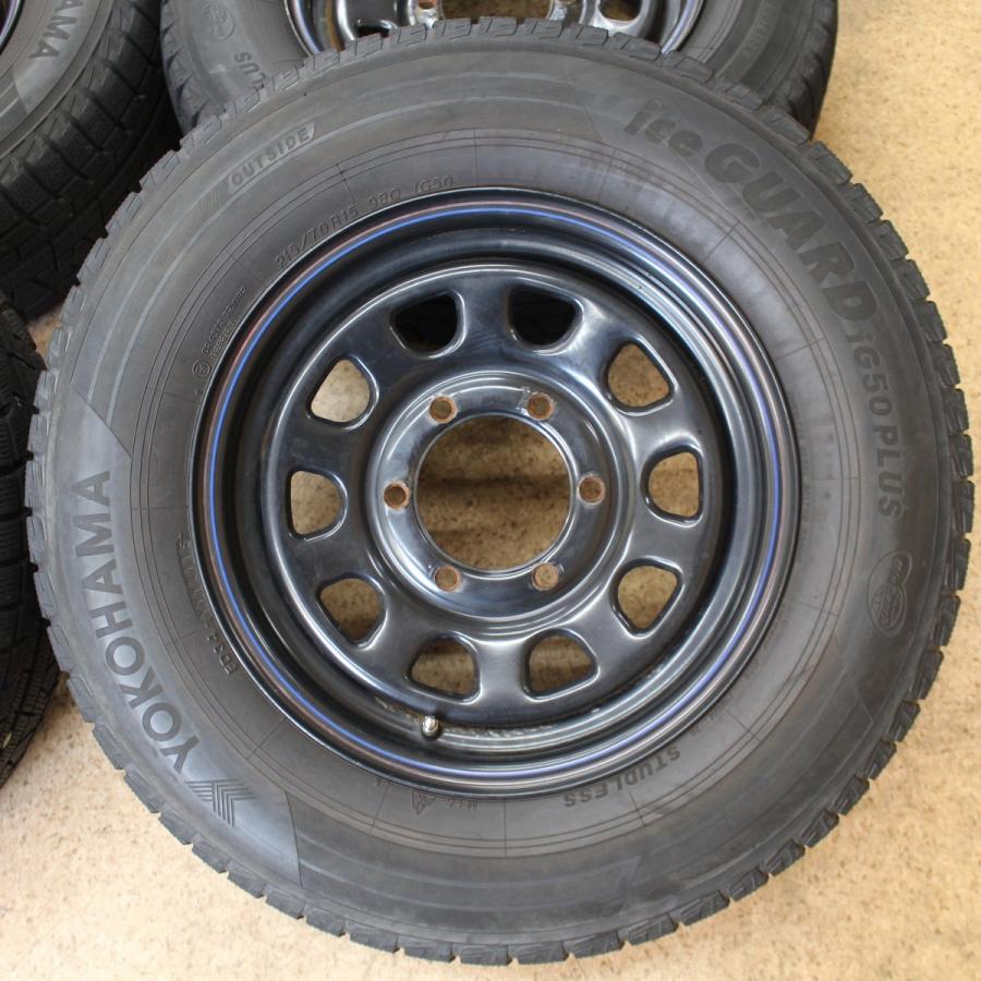 iceGUARD 200系 ハイエース用 デイトナブラック 15インチ 215/70R15 溝 