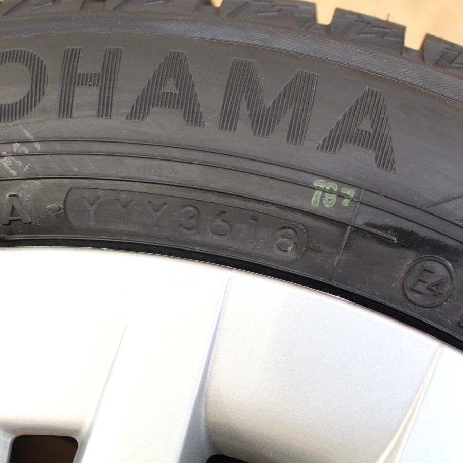 ［残り溝多］トヨタヤリス純正ホイール15インチ　185/60R15 2021年BSエコピア4本セット 残り溝多］トヨタヤリス純正ホイール15インチ 185/60R15 2021年BS