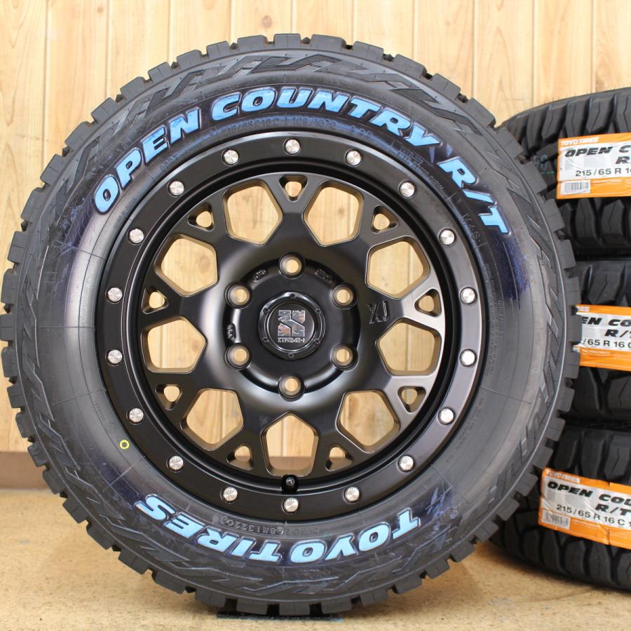 200系 ハイエースに MLJ エクストリームJ XJ04 16インチ TOYO オープン 