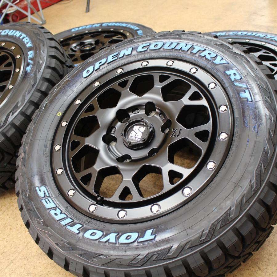 OPEN COUNTRY 200系 ハイエースに MLJ エクストリームJ XJ04 16インチ