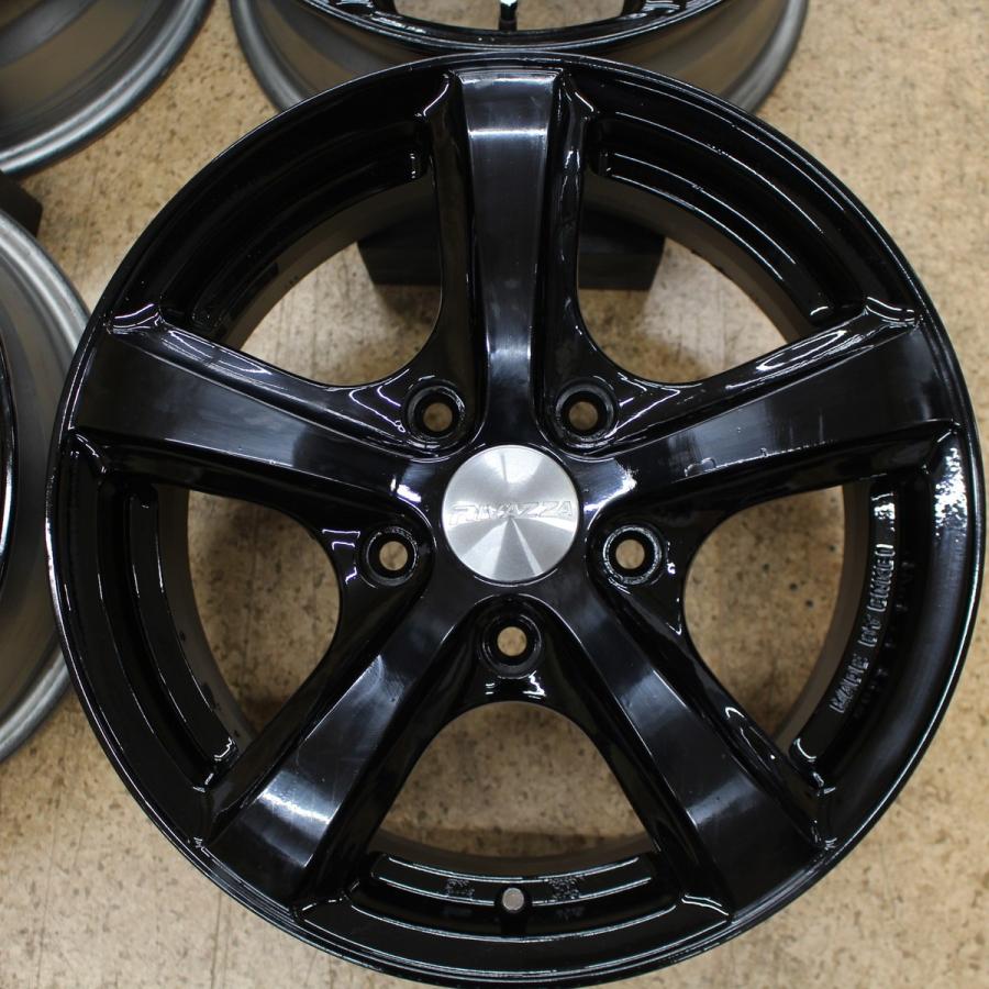 エンケイ　リバッツア　６．５J　１５　PCD114.3　X５穴　インセット５０　ステップワゴン ENKEI（エンケイ） リヴァッツァ 15インチ 塗装品 ブラック ホイール