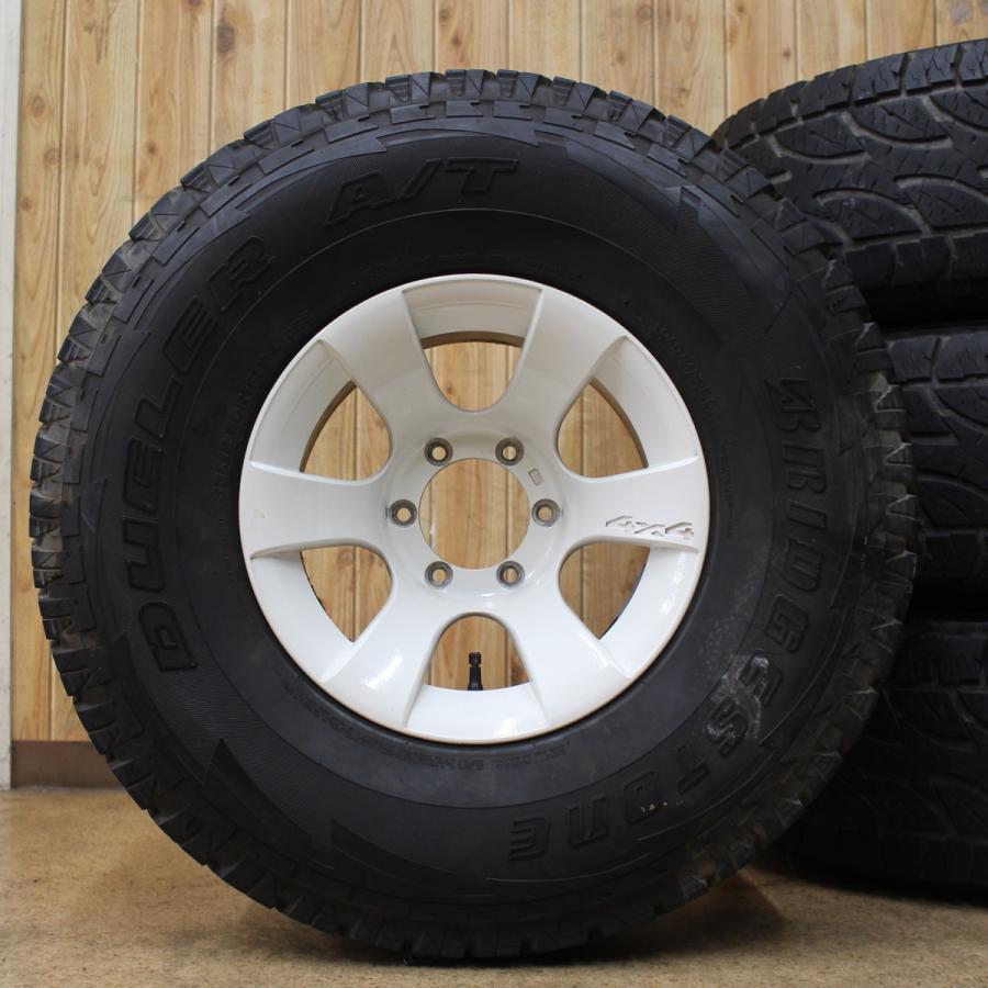 ENKEI（エンケイ） 4x4 15インチ 8.5J-35 PCD139.7 ホワイト 33x12.5