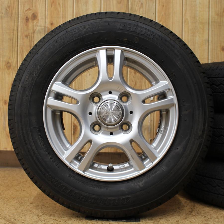 BRIDGESTONE（ブリヂストン） 軽トラ 軽バンに 12インチ ウェッズ