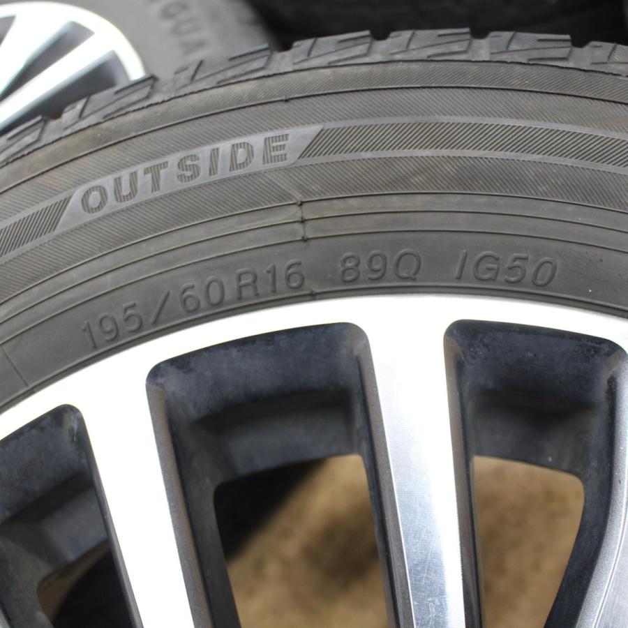 日産純正ホイールセレナ YOKOHAMA ig50スタッドレス195/60R16 iceGUARD NISSAN セレナ 純正 16インチ ヨコハマ アイスガード