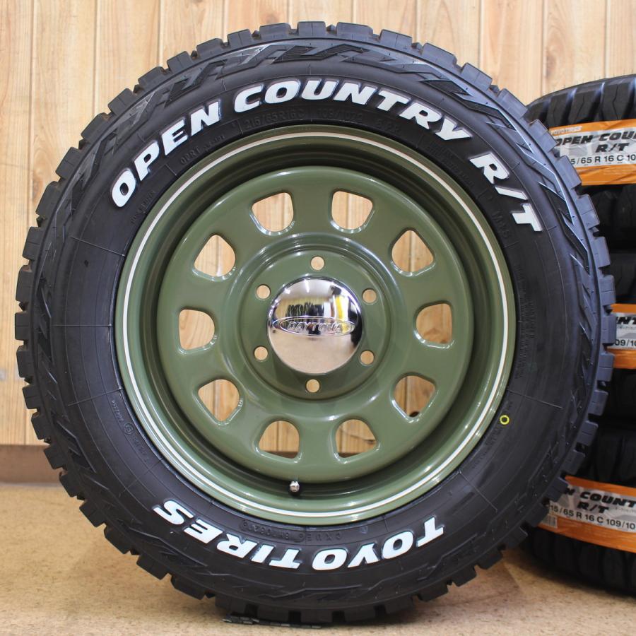 OPEN COUNTRY 200系 ハイエース 車検対応 デイトナ アーミー グリーン
