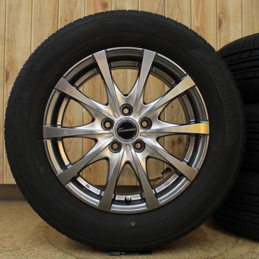 プリウス等 pcd100 A-TECH シュナイダー ＆ヨコハマPRACTIVA 195 65