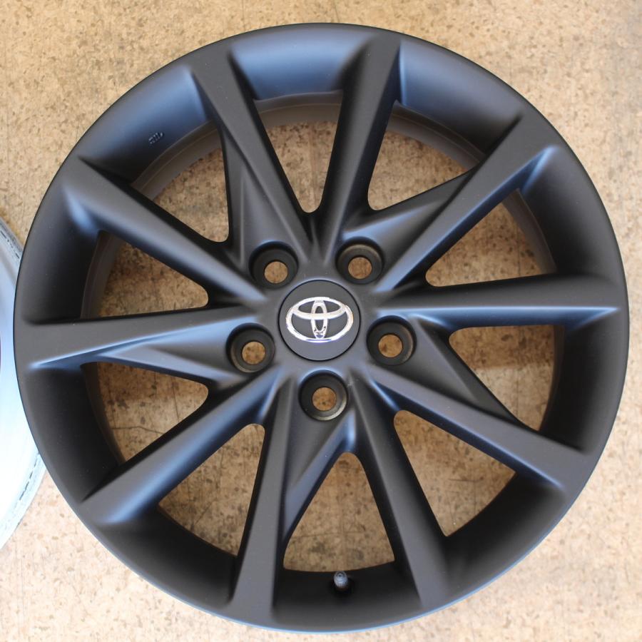 トヨタ TOYOTA プリウスα 純正 ブラックペイント 17インチ 7J+45