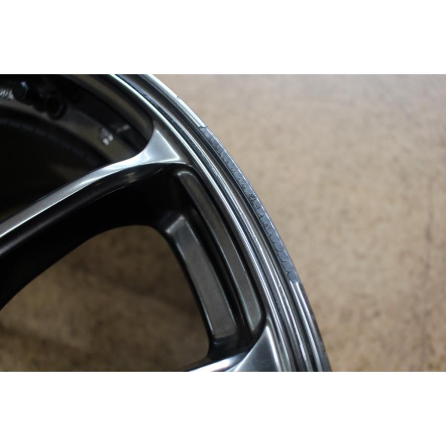 WORK エモーションCR極 19インチ 8.5J+42 5H-114.3 グリミットシルバー 