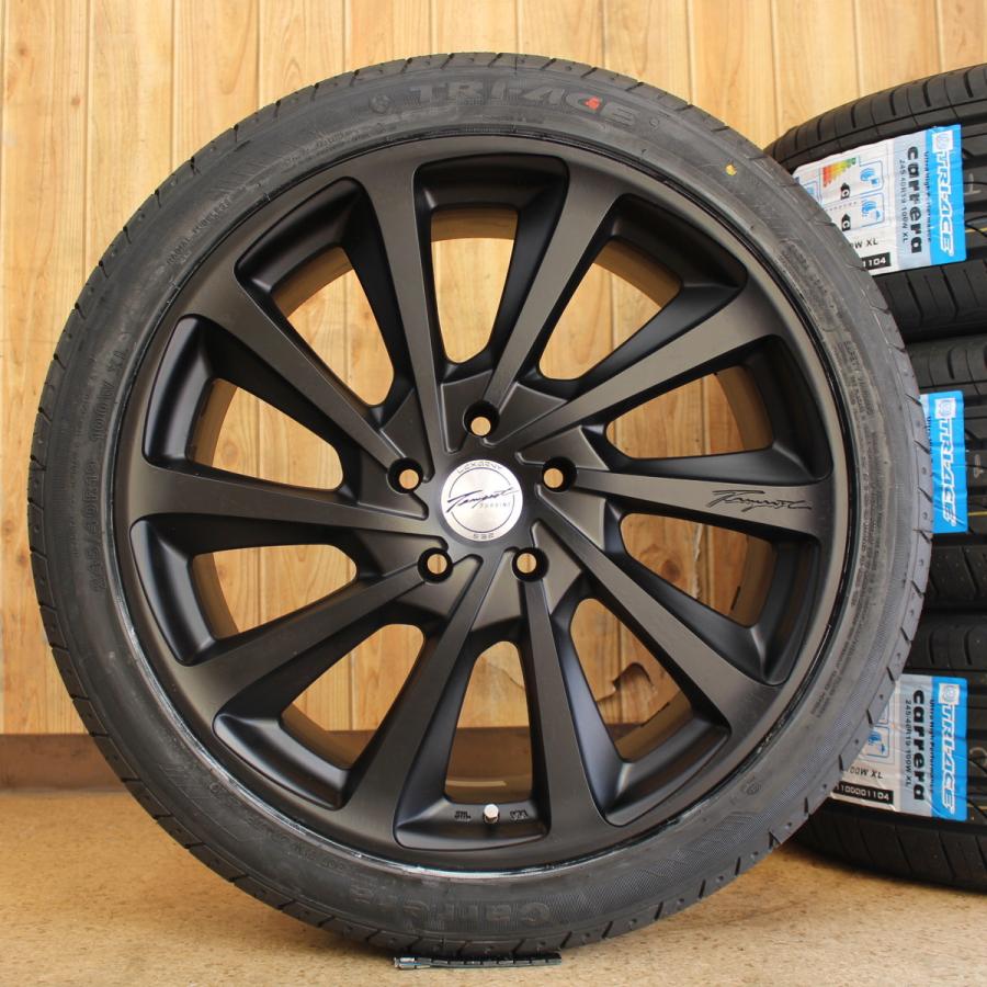 タイヤ 245/40r19 ホイール セット エスティマ アルファード ミニバン TRD