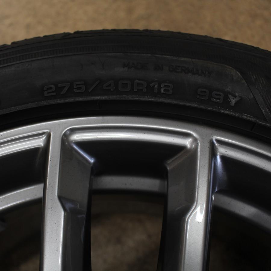  G30 G31 5シリーズ 18x8J+30 245/45 9J+44 275/40 PIRELLI ランフラット 4本セット BMW BMW 5シリーズ G30 G31 純正 18インチ ダブルスポーク 662M 9J