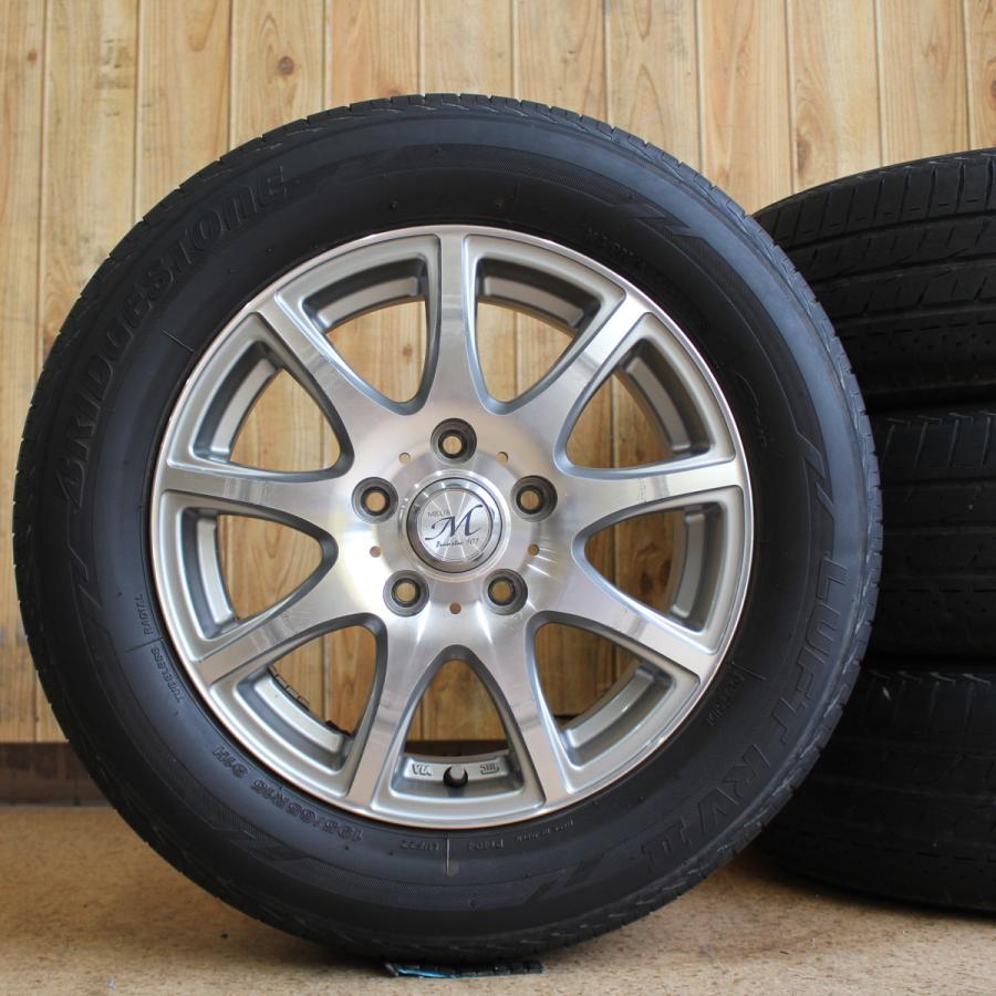 195/65R15ラジアルタイヤ付きホイール4本 ノア、ヴォクシー、セレナ 