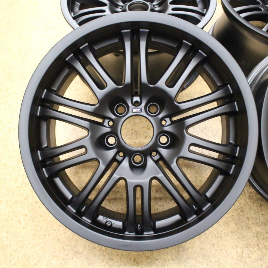 BMW M E46 M3純正 ダブルスポークスタイリング67M 18インチ ブラック