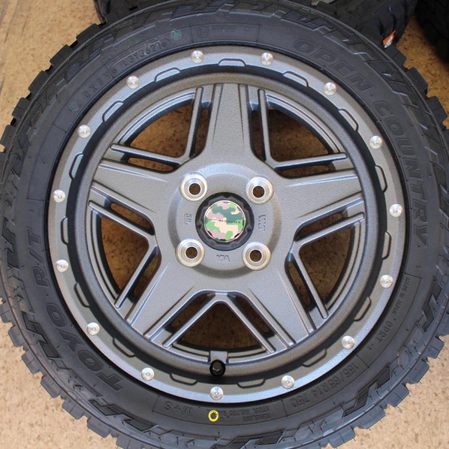 OPEN COUNTRY 軽トラ 軽バン アゲトラ マッドヴァンス07 14インチ TOYO