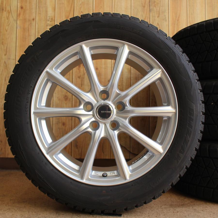 バリ溝 スタッドレス ブリジストン ハリアー NX RAV4