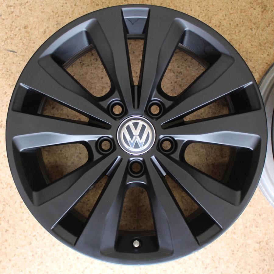VW フォルクスワーゲン ゴルフ7 純正 ブラック再塗装品 16インチ