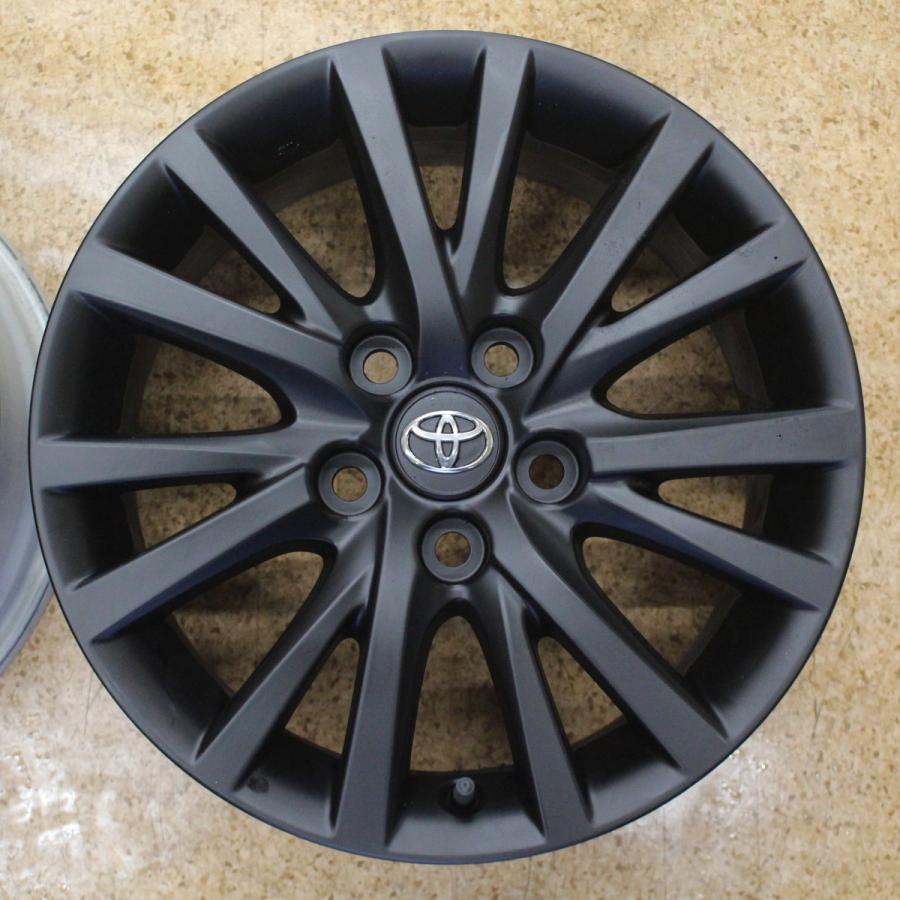トヨタ TOYOTA クラウンハイブリッド 純正 ブラック再塗装品 16 トヨタ TOYOTA クラウンハイブリッド 純正 ブラック再塗装品 16
