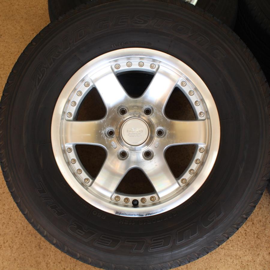 バリ山【良品】265/70R16 DUNLOP GRANDTREK SJ6 プラド・サーフ