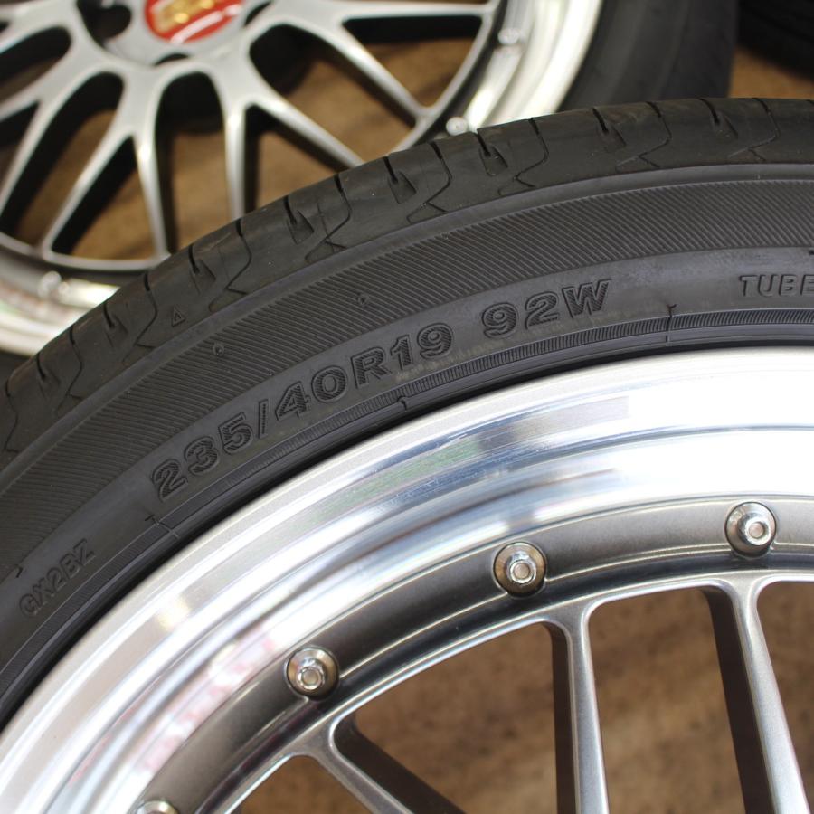 BBS ＬＭチャンピオンエディション正規品19インチタイヤセット BBS LM チャンピオンエディション 鍛造 レクサスRC マークX