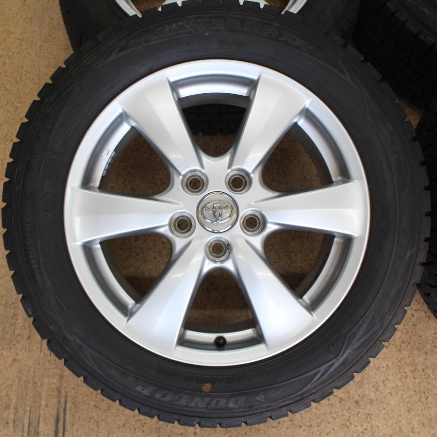 TOYOTA トヨタ 純正 17インチ 2019年 バリ溝 ダンロップ WM01 215