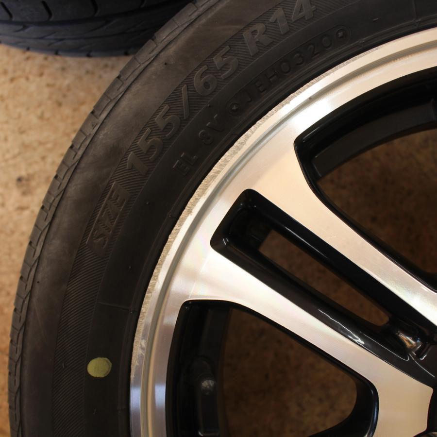 N-BOX HONDA ホンダ 純正 14インチ ブリヂストン ネクストリー 155