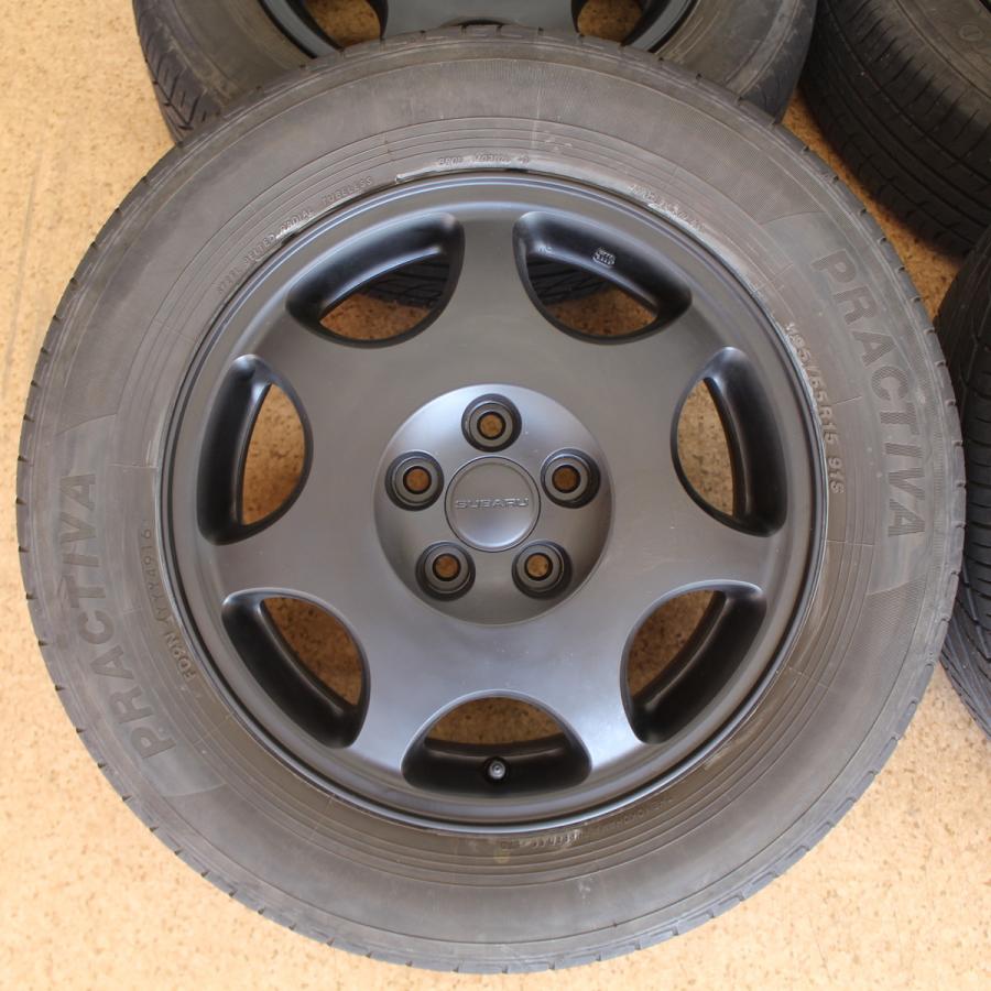 スバル スタッドレス 純正ホイール 195/65R15 6J5H100+48 SUBARU